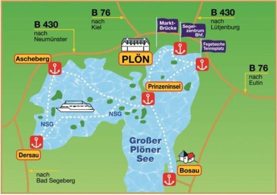 Simone'S Ferienwohnung Am Ploener See Bosau Екстер'єр фото